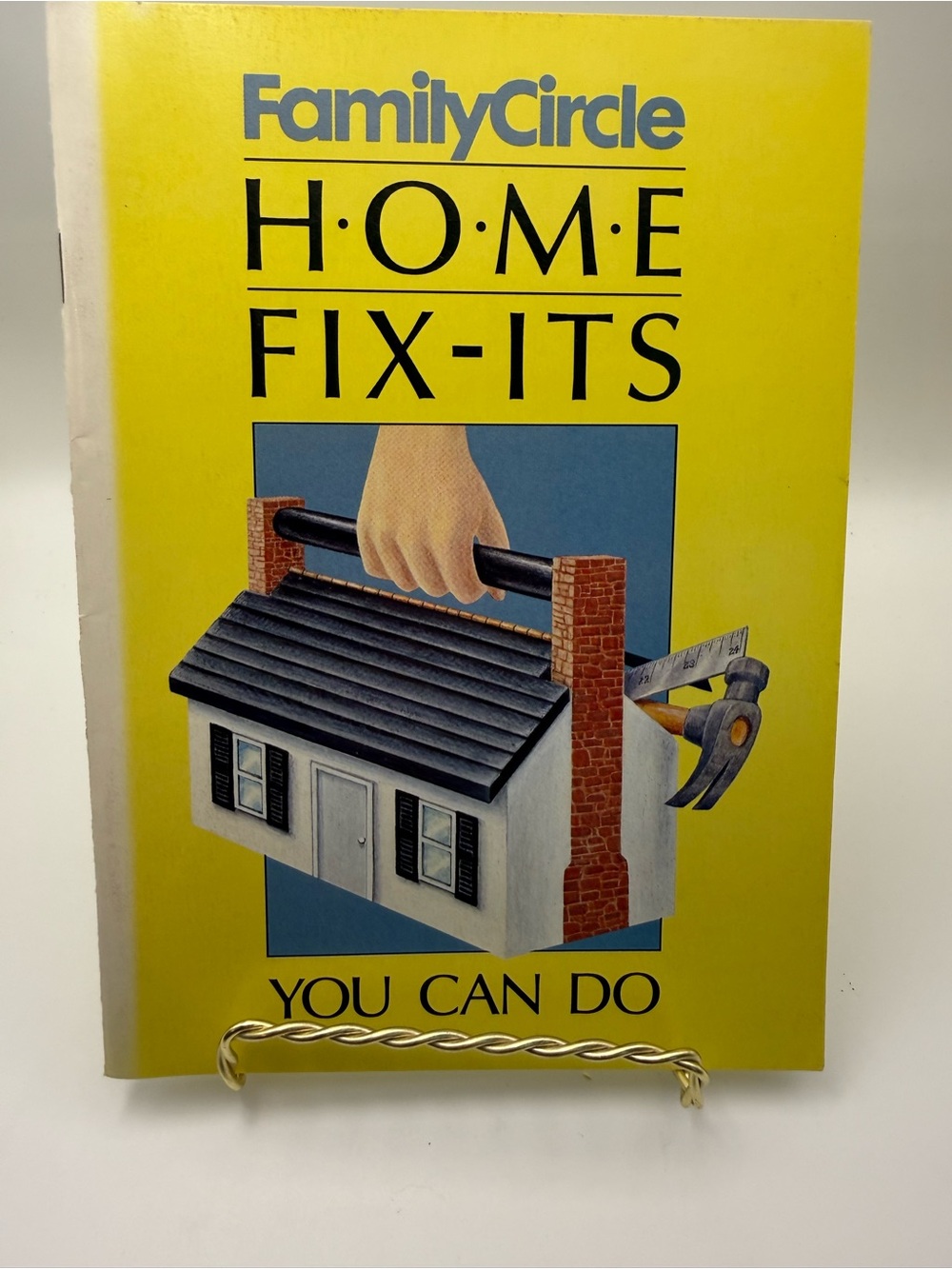 Vintage 1988 Family Circle Home FixIts You Can Do Book Retro DIY 80s
Decor